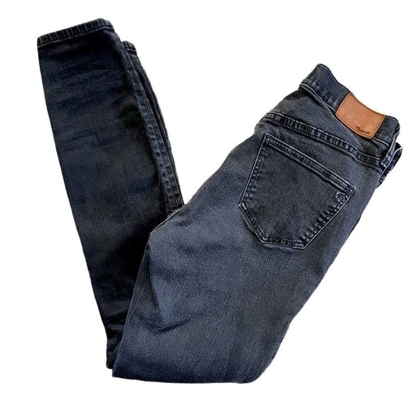 MADEWELL High Riser Skinny Black Jeans Size 27 - Picture 1 of 8
